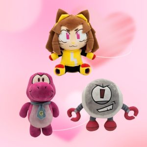 Alternative view of kit gameoverse plush 2pcs